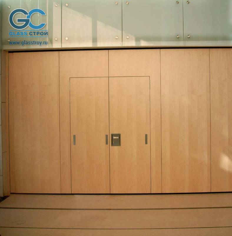 Раздвижные перегородки со звукоизоляцией2