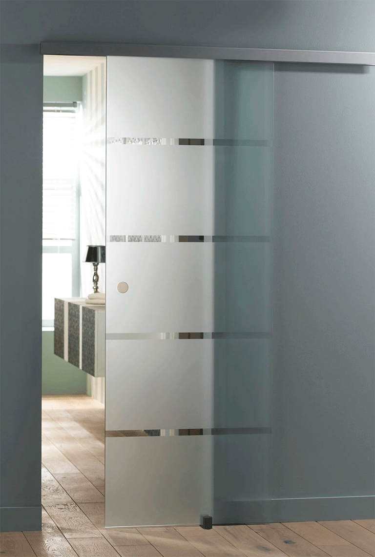 Стеклянные двери межкомнатные раздвижные в Леруа Мерлен